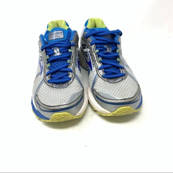 Brooks Adrenaline GTS 15 Running Shoes Blue Silver 1201741B179 Womens Size 11 M - Picture 2 of 8